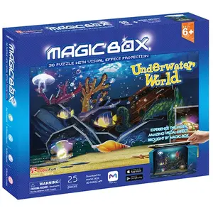 Cubic Fun Puzzle 3D - Magic Box - Underwater World (Difficulté: 4/6)