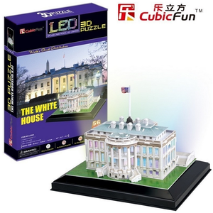 Comparateur de prix : Cubic Fun Puzzle 3D avec LED - Washington : La Maison Blanche