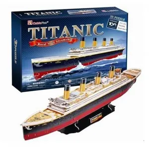 Puzzle 113 Pièces : Puzzle 3D - Titanic, Cubic Fun pas cher