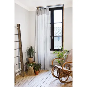 Comparateur de prix : Housse De Rêve Rideau Ajustable 140x300 cm Gaze de Coton Nuage TU