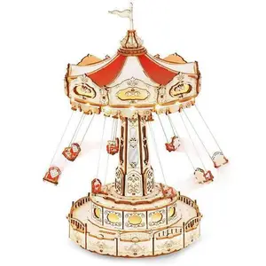 ROBOTIME Maquette 3D - Carrousel balançoires - Swing Ride pas cher