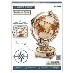 Comparateur de prix : Robotime 3d Puzzle Mécanique En Bois, Bois, Plastique
