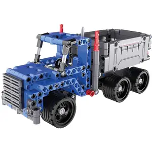 Deqube Jeu De Construction Dump Truck 301 Pièces pas cher
