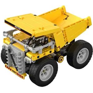 Deqube Jeu De Construction De Camions Lourds 372 Pièces pas cher