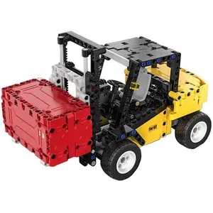 Deqube Chariot élévateur de construction avec pinces et 388 pièces pas cher