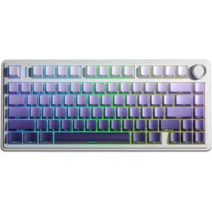 AULA F75PRO Clavier sans fil pour Nintendo Switch - Violet dégradé - S... pas cher