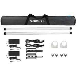 Comparateur de prix : Nanlite kit de 2 tubes LED RGB Pavotube II 30X