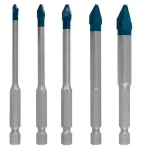 Comparateur de prix : Coffret de 5 forets Hard Ceramic HEX-9 mixtes EXPERT - 2608900597 Bosch