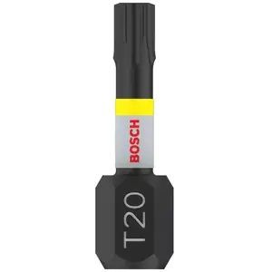 Comparateur de prix : Bosch Bosch Impact Control T20 Insert Bits, 2 pièces - 2608522474