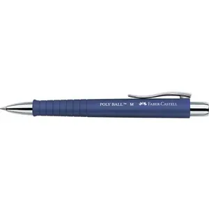Comparateur de prix : Faber-Castell Poly Ball 241151 Stylo-bille - M - 0,5 mm - Bleu