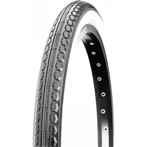 Cicli Bonin Pneu CST 20x1.75 Blanc/Noir Rigide pour City Trekking - Design Attrayant