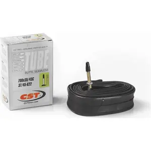 Chambre à air CST 28' 700x35/43 avec valve Presta 40mm filetée - Fiable et Durable pas cher