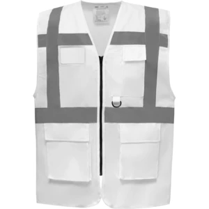 Comparateur de prix : Gilet de travail RETRO multipoches jaune orange L