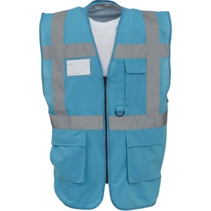 Gilet multifonction haute visibilité Yoko Bleu Saphir SVendu parwurth-modyf