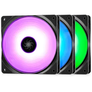 Comparateur de prix : DeepCool RF120-3in1 Boitier PC Ventilateur 12 cm Noir 3 pièce(s)