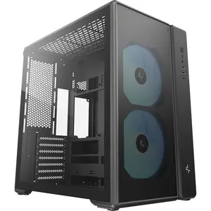 Deepcool CG590 MESH 2F (ATX, ITX, mATX), Boîtier PC, Noir