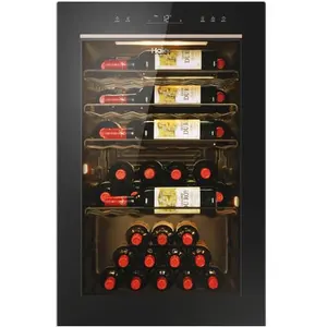 Comparateur de prix : Cave à vin de service 49 bouteilles HAIER HWS49GAE Noir