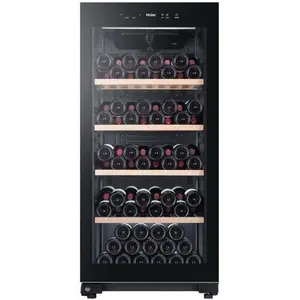Comparateur de prix : Cave de vieillissement 210L 116 Btls HAIER 59.5cm G, HAI6930265393477