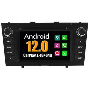 szsmart Autoradio Multimédia GPS CarPlay Android Auto 4Go RAM 64Go ROM...