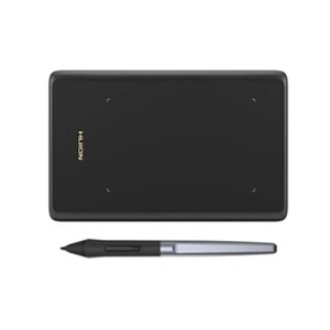 HUION Tablette graphique Inspiroy H420X 4.17x2.6 pouces planche à dessin avec stylet batterie (noir) pas cher