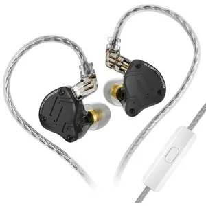 Comparateur de prix : Ecouteurs SZSMART KZ ZS10 PRO X HIFI courbés avec microphone (In ear -...
