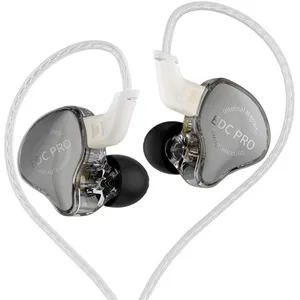 Comparateur de prix : Ecouteurs SZSMART KZ EDC PRO HIFI courbés gris (In ear - sensibilité 1...