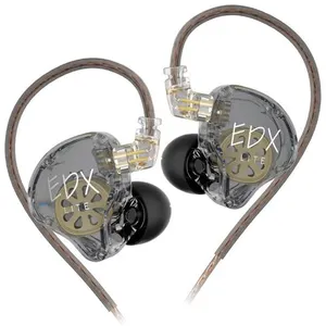 Comparateur de prix : Ecouteurs SZSMART kz-edx Lite HIFI courbe gris (sensibilité dans l'ore...