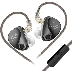 Comparateur de prix : Ecouteurs SZSMART kz-castor HIFI courbé avec microphone (dans l'oreill...