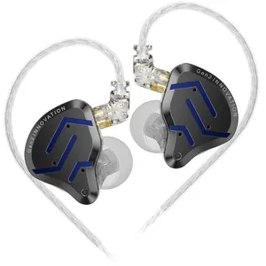 Comparateur de prix : Ecouteurs SZSMART KZ ZSN PRO 2 HIFI courbés bleus (In ear - sensibilit...