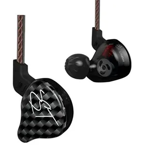 Comparateur de prix : Ecouteurs SZSMART KZ ZST HIFI courbés noirs (In ear - sensibilité 106d...