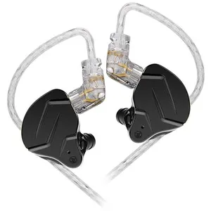 Comparateur de prix : Ecouteurs SZSMART KZ-ZSN PRO X HIFI courbés noirs (In ear - sensibilit...