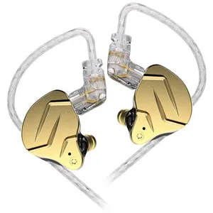 Comparateur de prix : Ecouteurs SZSMART kz-zsn PRO X HIFI curve gold (dans l'oreille - sensi...