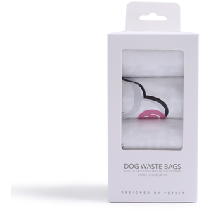 PETKIT Sacs à déjections canines blancs 8 rouleaux de 15 sacs pas cher
