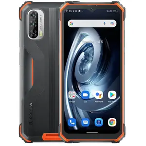 Blackview Blackview BV7100 (Double Sim - Ecran de 6.583'' - 128 Go, 6 Go RAM - 13 000 mAh) Orange pas cher
