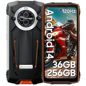 Blackview BV8200 Téléphone portable Incassable Double écran 6.5" 36Go+...