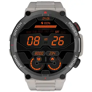 Blackview Montre Connectée 145 360x360 Kaki - Cardio SpO2 100 modes sport Étanche 10M 960mAh