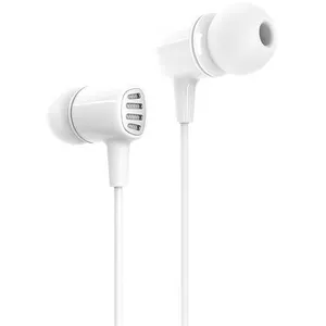 Ecouteurs BOROFONE BM43 Universel 3.5mm Blanc pas cher