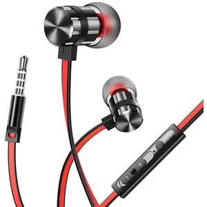 Ecouteurs BOROFONE BM48 Universel 3.5mm Noir pas cher