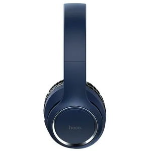 Non communiqué Ecouteurs bluetooth HOCO W28 monté sur la tête Bleu pas cher