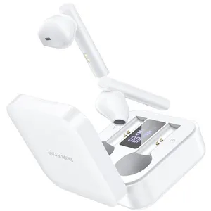 Ecouteurs bluetooth BOROFONE BE40 Blanc pas cher