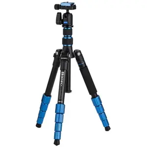 Comparateur de prix : Benro FSL09AN00 trépied Caméras numériques 3 pieds Noir, Bleu