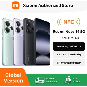 XIAOMI Redmi Note 14 5G Version mondiale Smartphone NFC MediaTek Dimen... pas cher