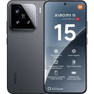 Comparateur de prix : Xiaomi 15 16,1 cm (6.36") 12 Go 512 Go 5240 mAh Noir