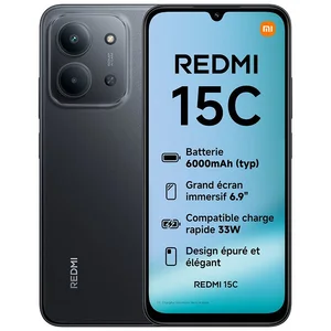 Comparateur de prix : Smartphone Xiaomi Redmi 15C 8GB RAM 256GB 50MP IA