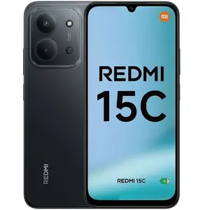 Comparateur de prix : Smartphone Xiaomi Redmi 15C 4G 6Go RAM 128Go Noir Écran 69 6000 mAh