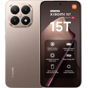 Xiaomi 15T 12+256 Or rose pas cher