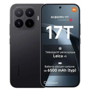 Smartphone Xiaomi 17T 5G 12Go Ram 512Go Noir Écran 6.59 AMOLED 6500 mA...