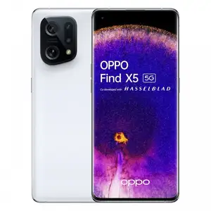 Comparateur de prix : OPPO Find X5 , 16,6 cm (6.55'), 8 Go, 256 Go, 50 MP, Android 12, Blanc