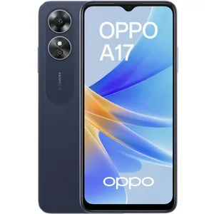 OPPO A17 16,7 cm (6.56") Double SIM Android 12 4G Micro-USB 4 Go 64 Go 5000 mAh Noir pas cher