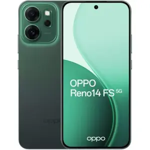 Comparateur de prix : Oppo Reno14 FS 5G Verde : Smartphone Android 15, 12GB RAM, 512GB, Batt...